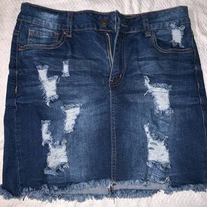 Jean Skirt